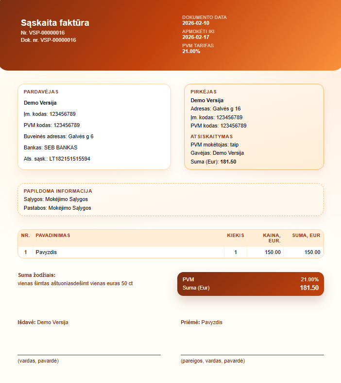 Cozy šablono peržiūra